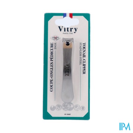 Nagelknipper Pedicure Inox Met Diamantvijl (gebreveteerd Model)