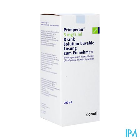 Primperan Sol Or 1x200ml 5mg/5ml