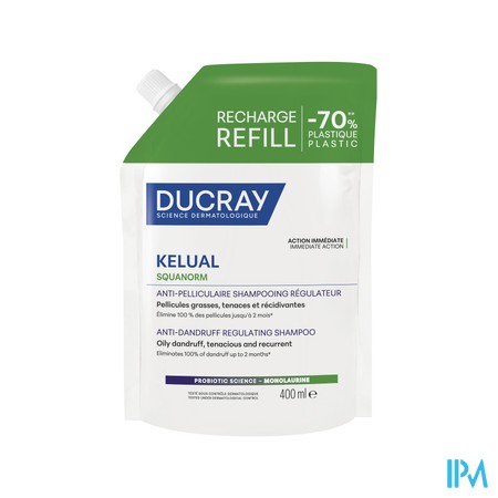 Ducray Kelual Squanorm Sh Vette Schilf.refill400ml