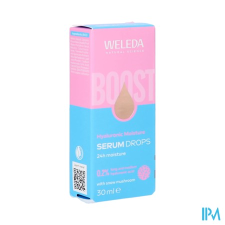 Weleda Hyaluronic Boost Serum Drops 30ml