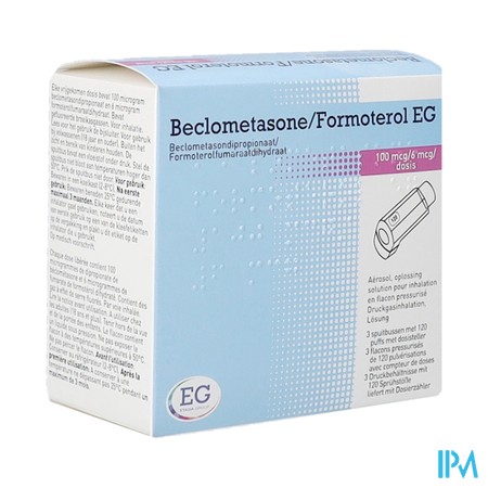 Beclometasone Formoterol EG 100Mcg/6D Susp Inh.360