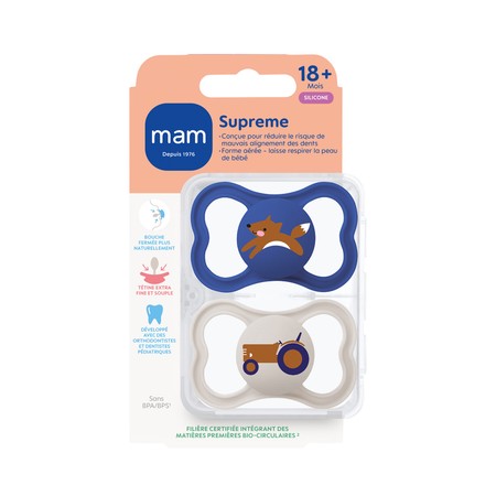 SUCET MAM SUPREME SIL 18+M X2