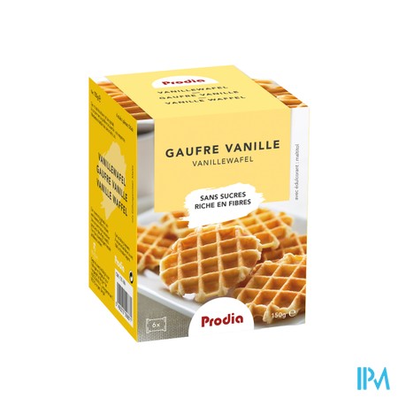 Prodia Gaufre Vanille+edulcorant 150g 5687 Revogan