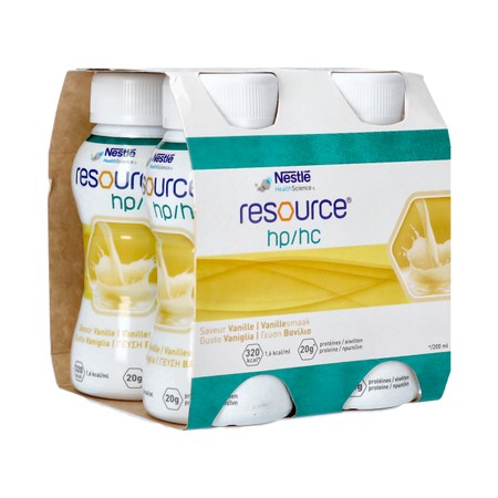 Resource Hp Hc Vanille Bouteille 4x200ml