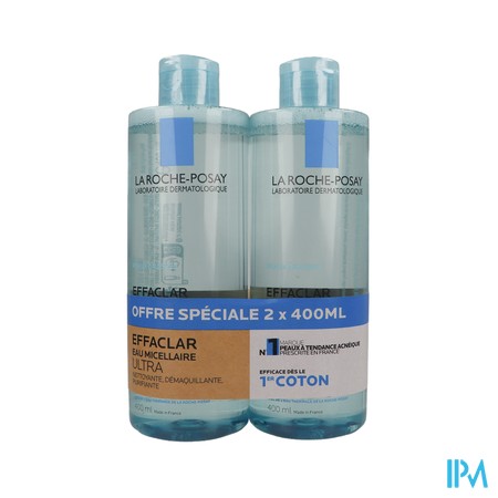 EFFACLAR EAU MICELL ULTRA 400ML 2