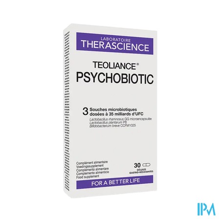Psychobiotic Teoliance Caps 30 Phy599