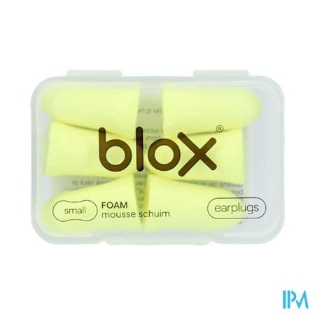 Blox Schuim Small Geel Oordoppen 3 Paar