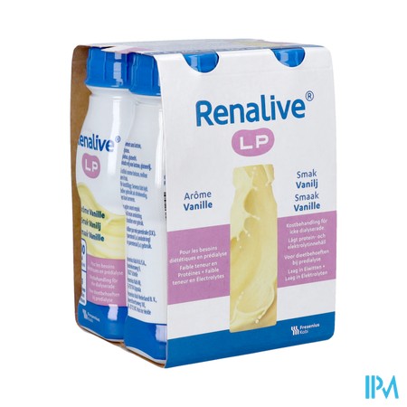 Fresubin Renalive Lp Drink Vanille 4x200ml