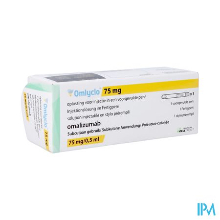 Omlyclo 75mg Opl Inj Voorgevulde Pen 0,5ml 1