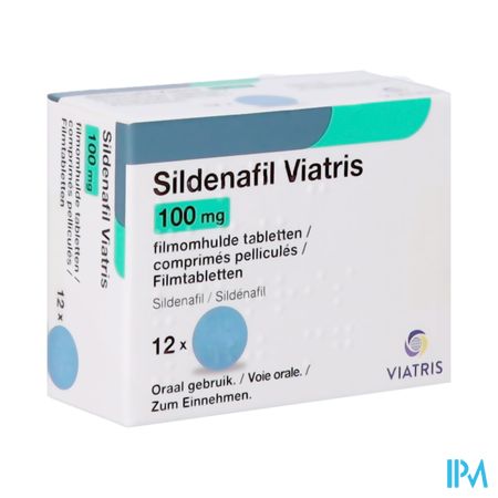 Sildenafil Viatris 100mg Comp Pell 12
