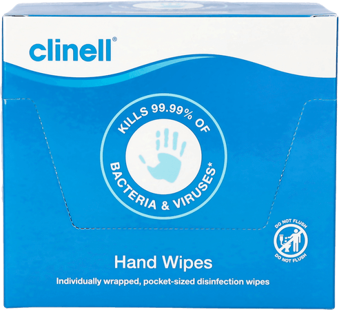 Clinell A/bact. S/alc. Lingettes Deinf./nett. 100