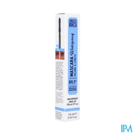 Longcils Boncza Waterproof Mascara Zwart 10ml