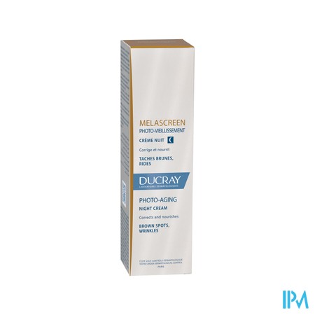 Ducray Melascreen Verouder. Door Zon Nachtcr 50ml