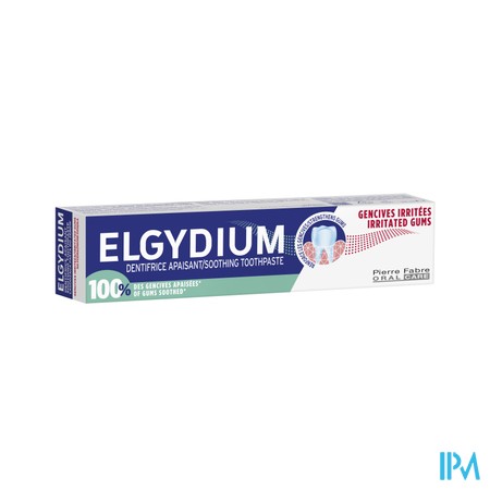 Elgydium Dentifrice Gencives Irritees 75ml Nf
