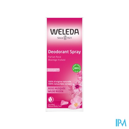 Weleda Rose Musquee Deodorant Spray 100ml