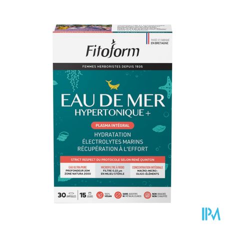 Hypertonique Eau Mer Amp 30 Fitoform