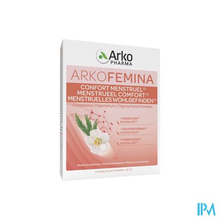 Arkofemina Menstrueel Comfort Tabl 30