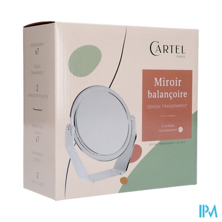 Miroir Balancoire 13cm Transp.x7 (asie)