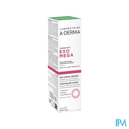 Aderma Exomega Visage Gel-creme 40ml