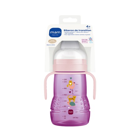 BIB MAM TRANSI FILLE SILIC 220ML