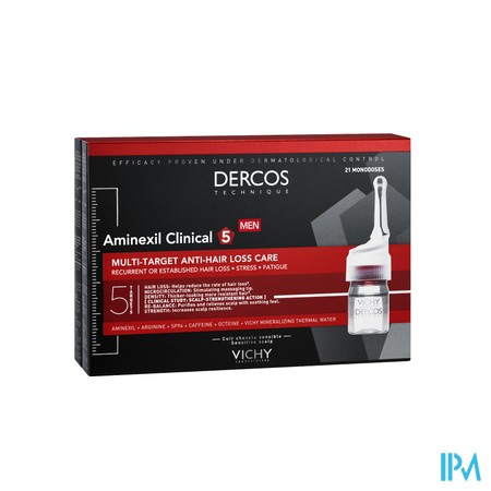 Vichy Dercos Aminexil Clinical 5 Men Amp 21x6ml Nf