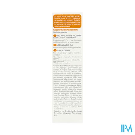 Avene Zon Spf50+ A/pigment Fluide 40ml 2