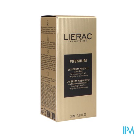 Lierac Premium Absolute A/ageing Serum Fl 30ml Nf