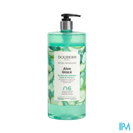 Doliderm Gel Douche 2en1 Aloe Vivifiant Flpompe 1l
