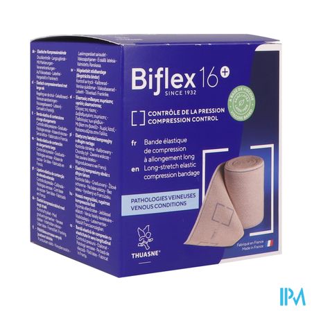 Thuasne Biflex 16+ Licht Ijkteken Beige 8cmx3m
