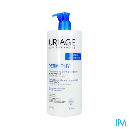 Uriage Dermo-phy Dermatologis. Reinigingscreme 1l