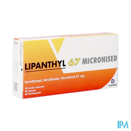 Lipanthyl 67 Micron Caps 90x 67mg