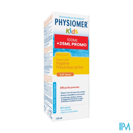 Physiomer Kids Spray 135ml Promo 35ml