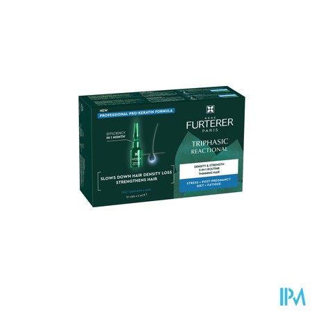 FURTERER TRIPHASIC SERUM REACT 12
