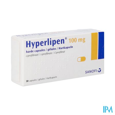 Hyperlipen Caps 30 X 100mg