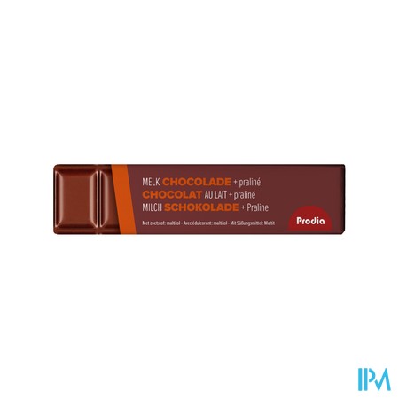 Prodia Bar Chocolat Lait Praline 20x35g Revogan