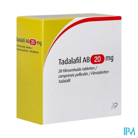 Tadalafil Ab Pi Pharma 20mg Filmomh Tabl 28 Pip