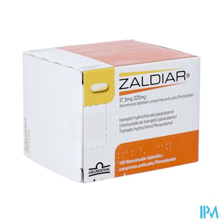 Zaldiar 37,5mg/325mg Filmomh Tabl 100 Blister