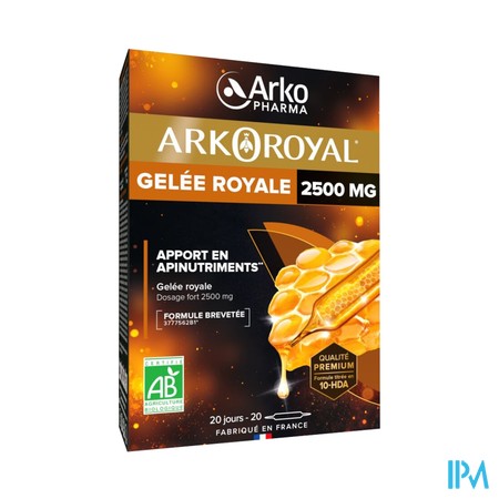 ARKOROYAL GELEE ROY BIO2500 AMP 20