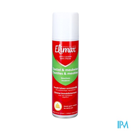Elimax Anti-luizen Spray Textiel & Meubelen 150ml