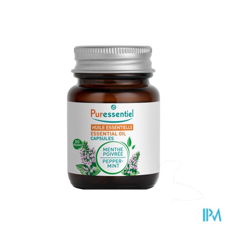 Puressentiel Eo Pepermunt Bio Caps 60