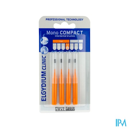 Elgydium Clinic Monocompact Orange