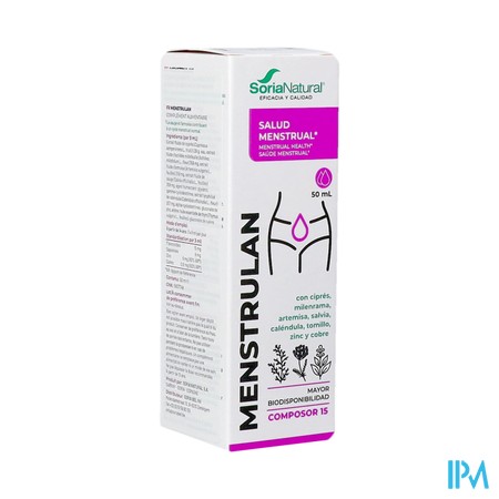 Soria Composor N15 Menstrulan 50ml
