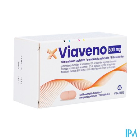 Viaveno 500mg Filmomh Tabl 60