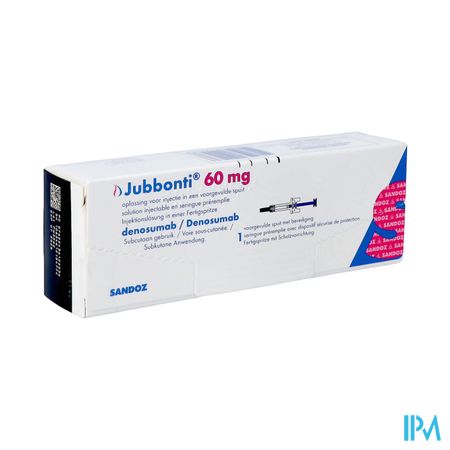 Jubbonti Sandoz 60mg Opl Inj Voorgev. Spuit 1ml