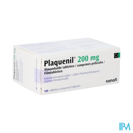 Plaquenil Omhulde Tabl 100 X 200mg