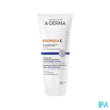 Aderma Exomega Control Cr Nuit Emol. Reparat 200ml