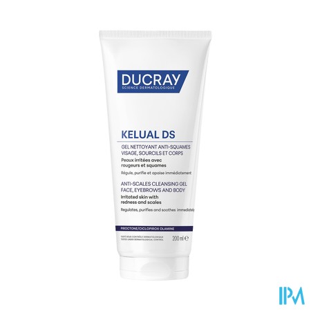 Ducray Kelual Ds Reinigingsgel A/schilfers200ml Nf