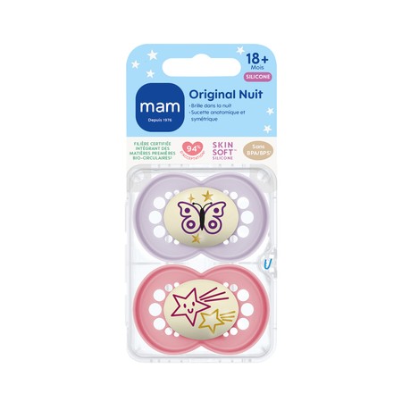SUCET MAM ORIGINAL NUI SIL 18+M X2