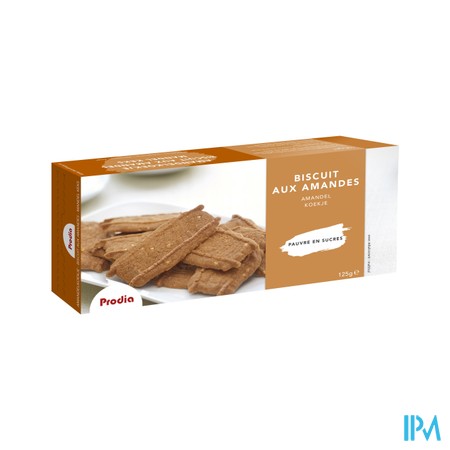 Prodia Biscuit Amand+edulc. Malt.125g 6008 Revogan