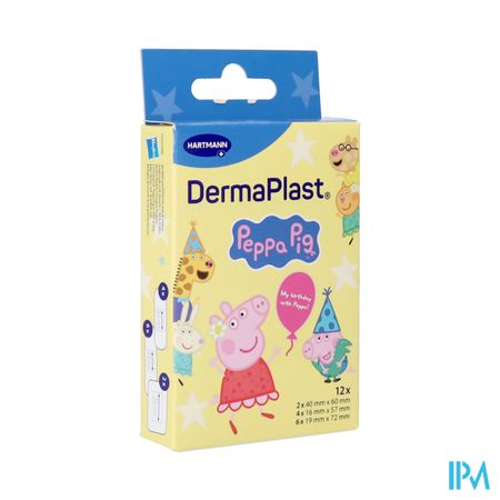Dermaplast Pleisters Peppa Pig 12